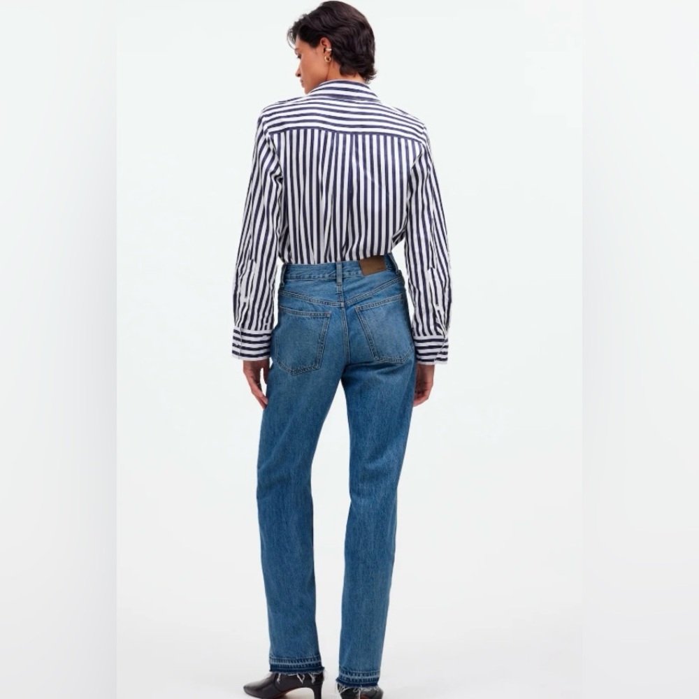 Brand NEW Rail Straight Jean in Reston Madewell size 27 SOLD OUT - Picture 7 of 15